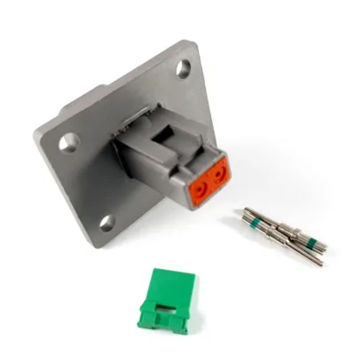 DEUTSCH 2 WAY PANEL MOUNT CONNECTOR