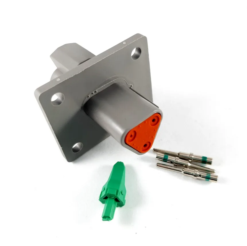 DEUTSCH 3 WAY PANEL MOUNT CONNECTOR