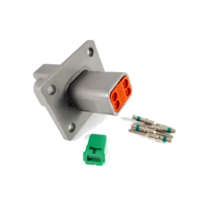 DEUTSCH 4 WAY PANEL MOUNT CONNECTOR