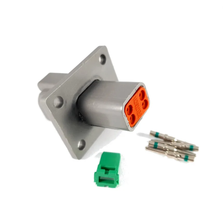 DEUTSCH 4 WAY PANEL MOUNT CONNECTOR