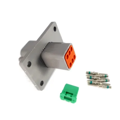 DEUTSCH 6 WAY PANEL MOUNT CONNECTOR