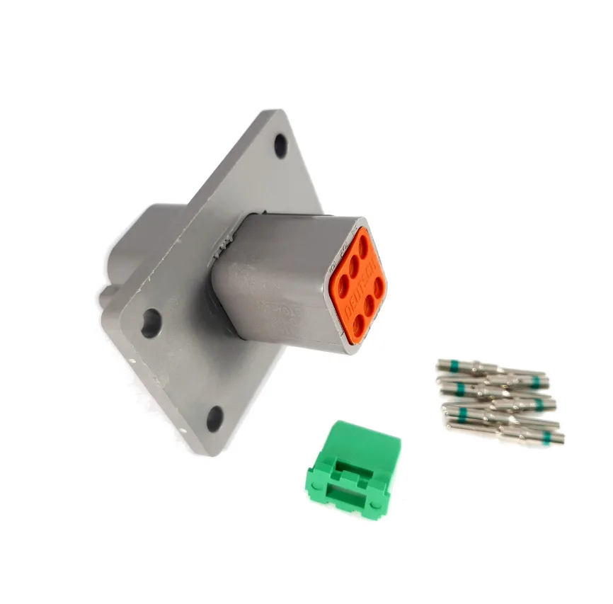 DEUTSCH 6 WAY PANEL MOUNT CONNECTOR