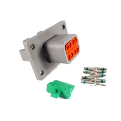 DEUTSCH 8 WAY PANEL MOUNT CONNECTOR