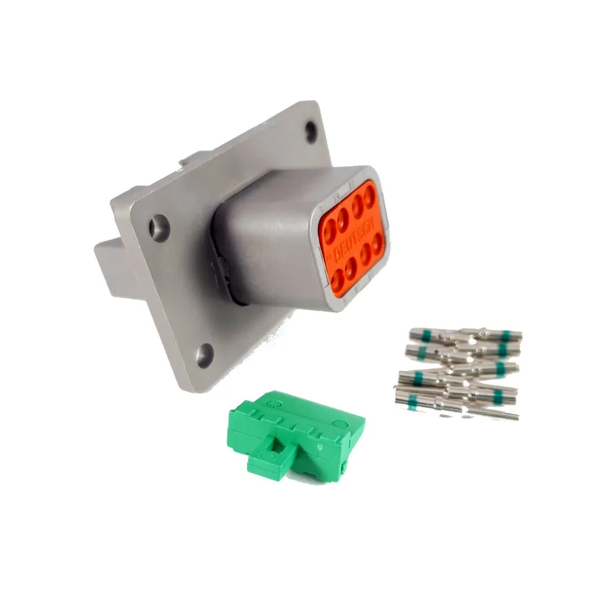 DEUTSCH 8 WAY PANEL MOUNT CONNECTOR