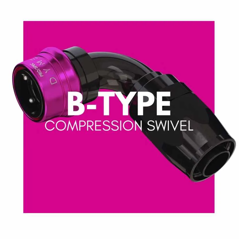 Dyme PRO/SPEC B-Type Reusable Swivel (PS PURPLE)