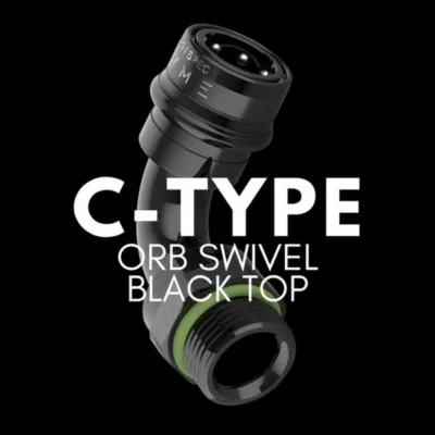 Dyme PRO/SPEC C-Type ORB Swivel (PS BLACK)